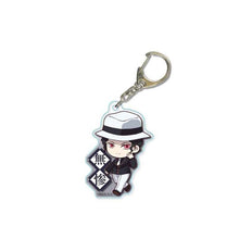 Load image into Gallery viewer, Anime Demon Slayer Kimetsu no Yaiba Two-sided Keychain Tanjirou Nezuko Zenitsu Inosuke Cosplay Acrylic Key Chain for Fans Gift
