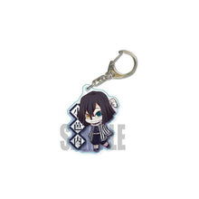 Load image into Gallery viewer, Anime Demon Slayer Kimetsu no Yaiba Two-sided Keychain Tanjirou Nezuko Zenitsu Inosuke Cosplay Acrylic Key Chain for Fans Gift

