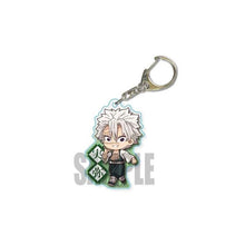 Load image into Gallery viewer, Anime Demon Slayer Kimetsu no Yaiba Two-sided Keychain Tanjirou Nezuko Zenitsu Inosuke Cosplay Acrylic Key Chain for Fans Gift
